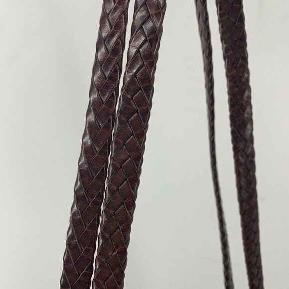 Brighton Black & Brown Croc Embossed Shoulder Bag - Picture 7 of 9